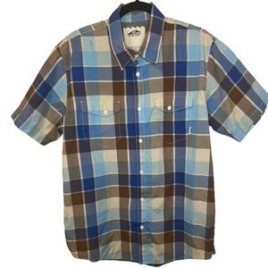 Vans Short Sleeve Button Down